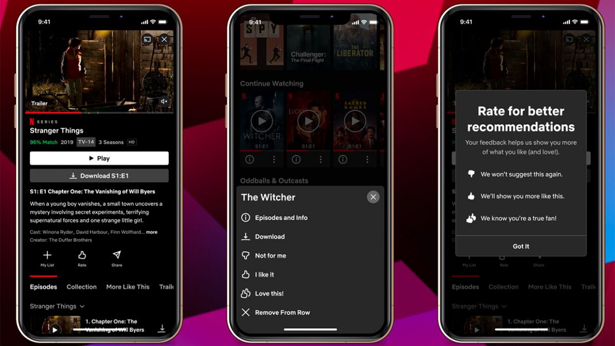 В Netflix теперь можно поставить «двойной лайк» для более точных  рекомендаций - Чемпионат