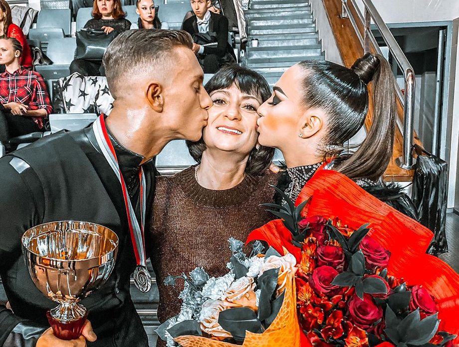 Марина Каташинская со своей мамой Асмик Варданян