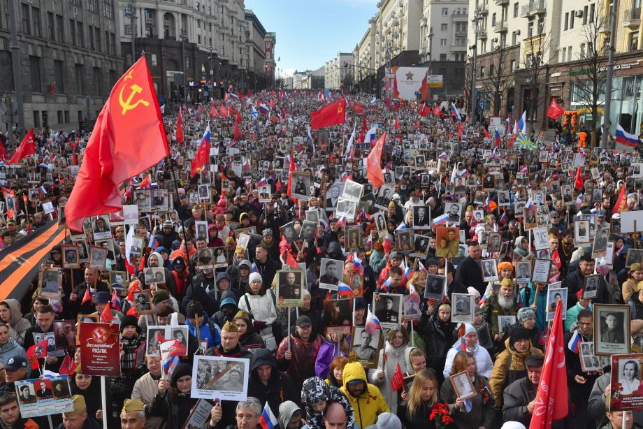 Бессмертный Полк в Москве