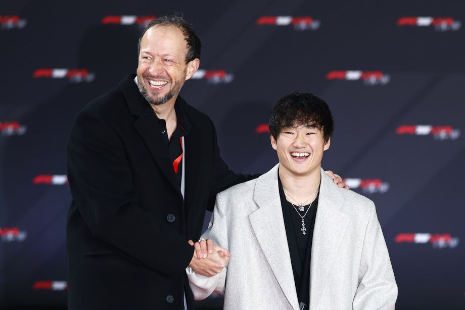 Глава «Рейсинг Буллз» Питер Байер и Юки Цунода