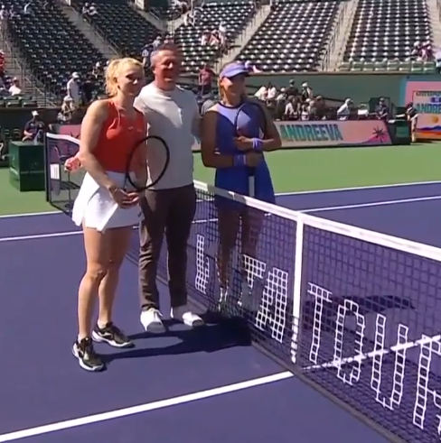 Катержина Синякова и Мирра Андреева