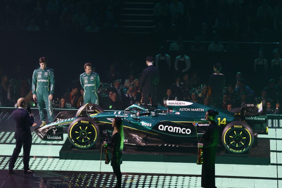 «Астон Мартин» на презентации F1 75 Live «Астон Мартин» на презентации F1 75 Live