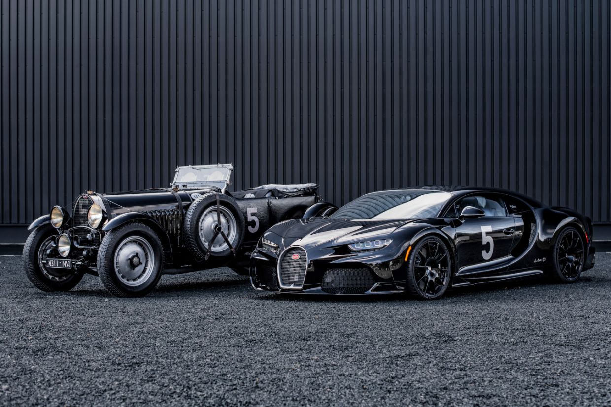Bugatti Type 50S и Chiron Super Sport «Hommage T50S»