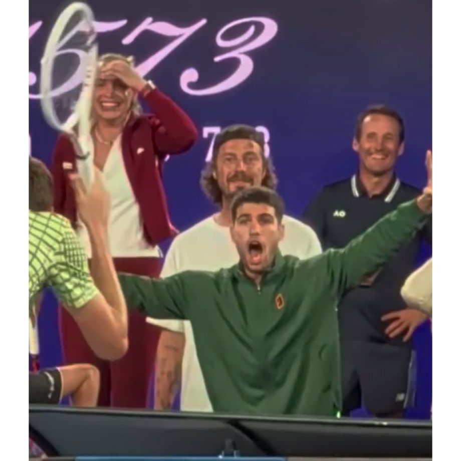 Эмоции Карлоса Алькараса