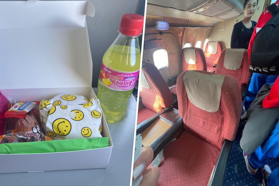 Атмосфера во время полёта в КНДР