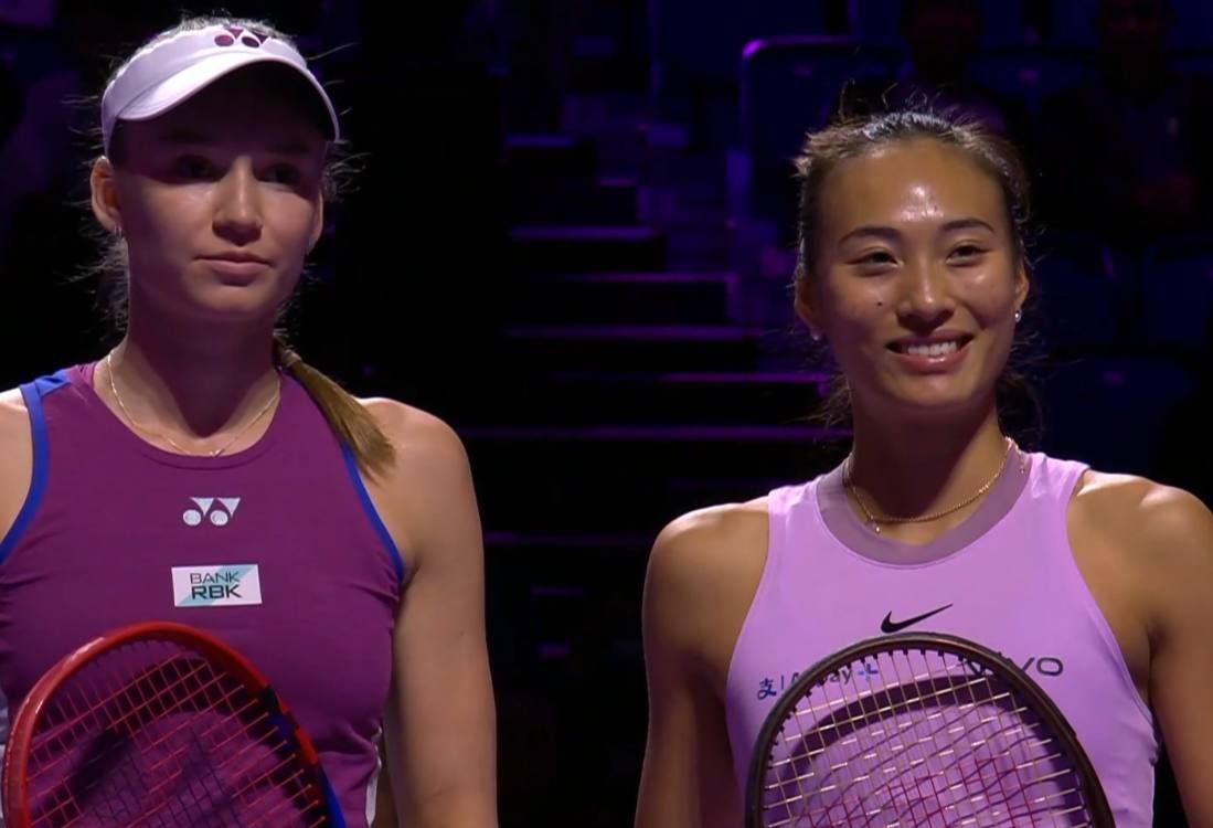 Елена Рыбакина и Чжэн Циньвэнь