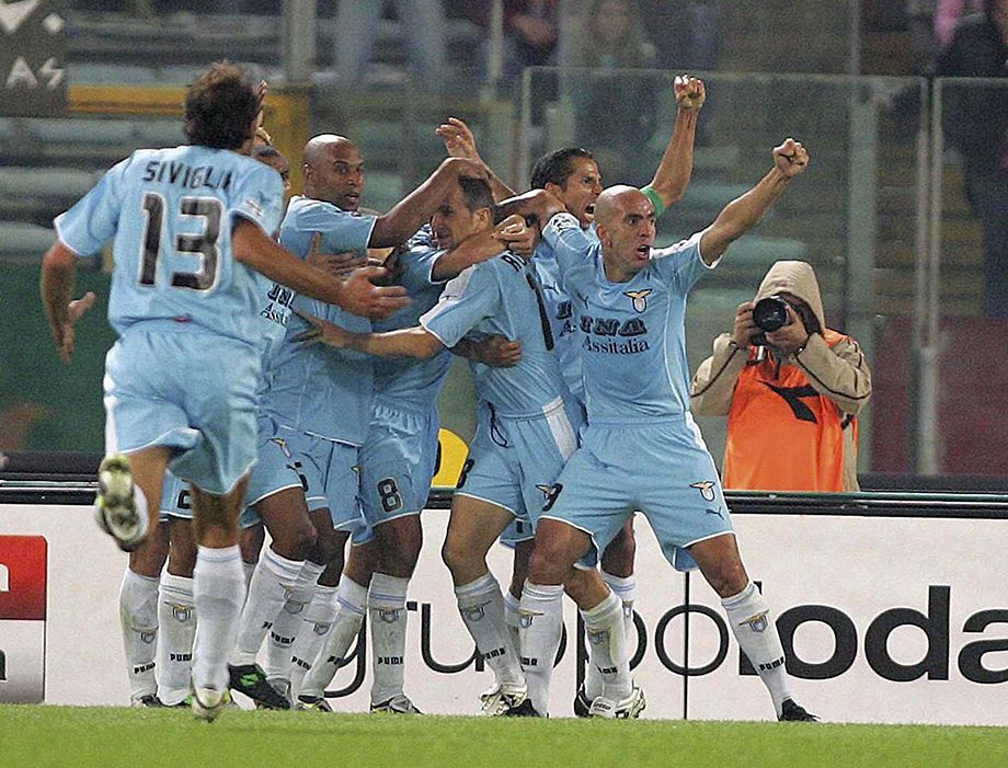 Паоло Ди Канио с партнёрами по команде