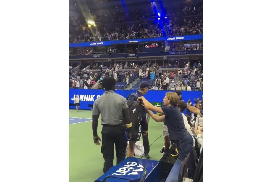 У Янника Синнера чуть не украли сумку на US Open