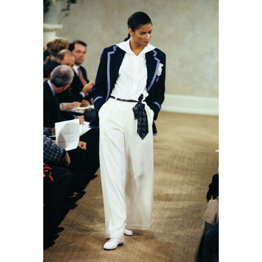 Показ Ralph Lauren, 1989 год