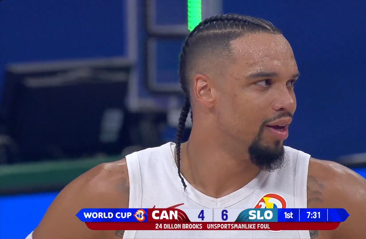 Технический фол Диллона Брукса