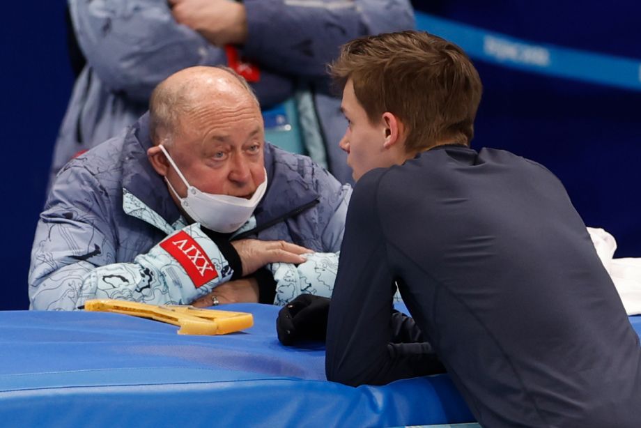 Евгений Семененко и Алексей Мишин на Олимпиаде в Пекине