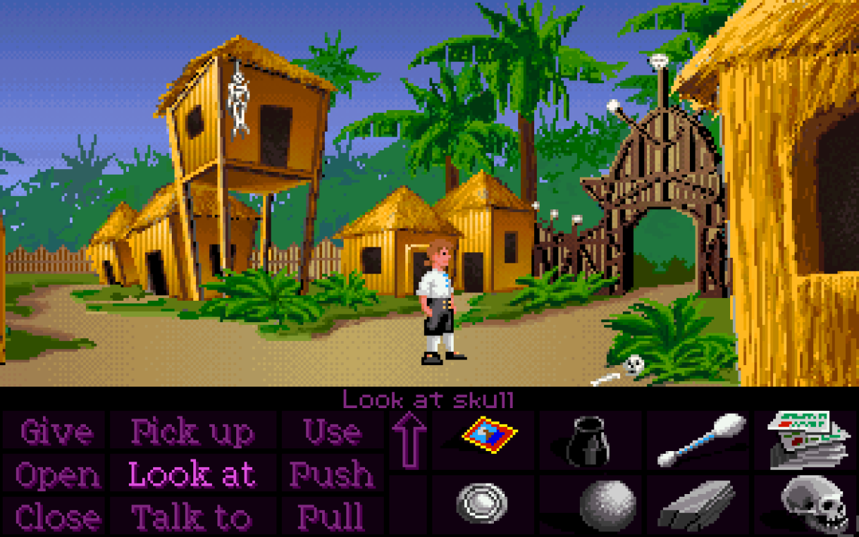 The Secret of Monkey Island is called the first convenient quest