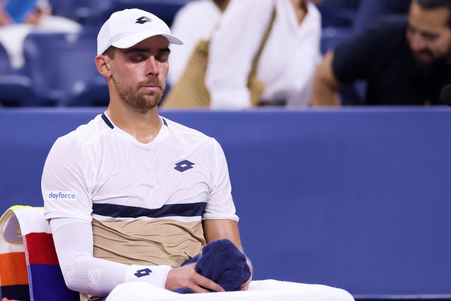 Бенжамен Бонзи растерялся после скандального момента на US Open