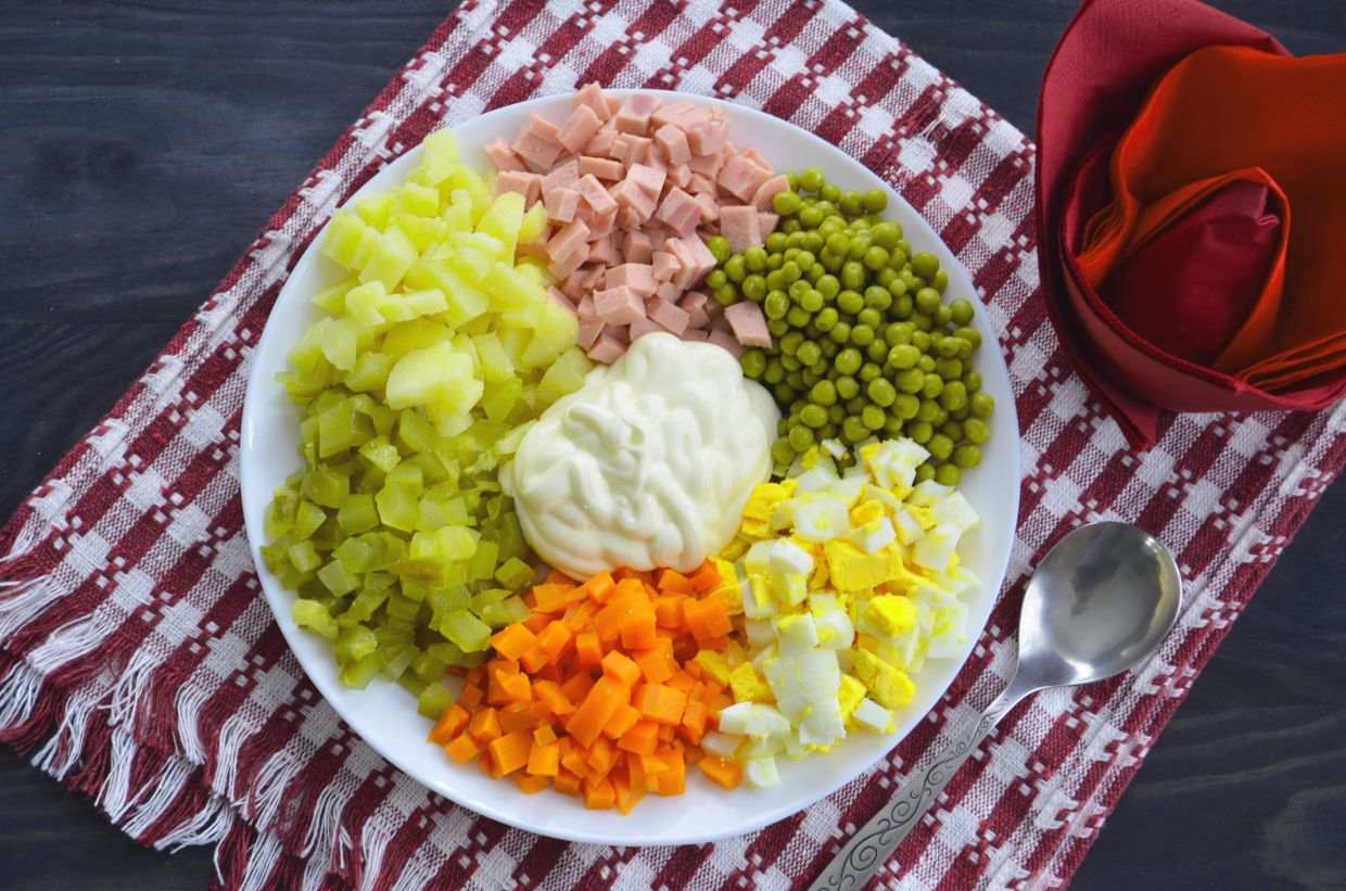 Сколько будет стоить 1 кг оливье на новогоднем столе 2023 - Чемпионат