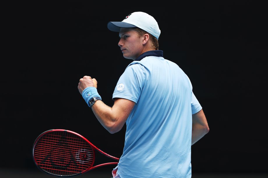 Jenson Brooksby gra w Australian Open 2023