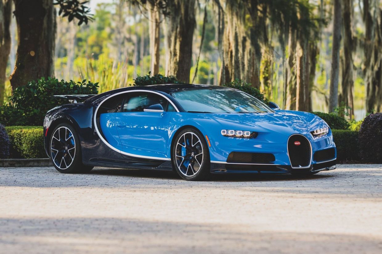 Bugatti Chiron 2018 года