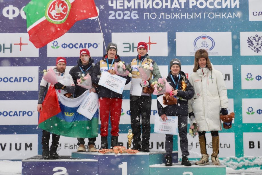 Призёры командного спринта у мужчин