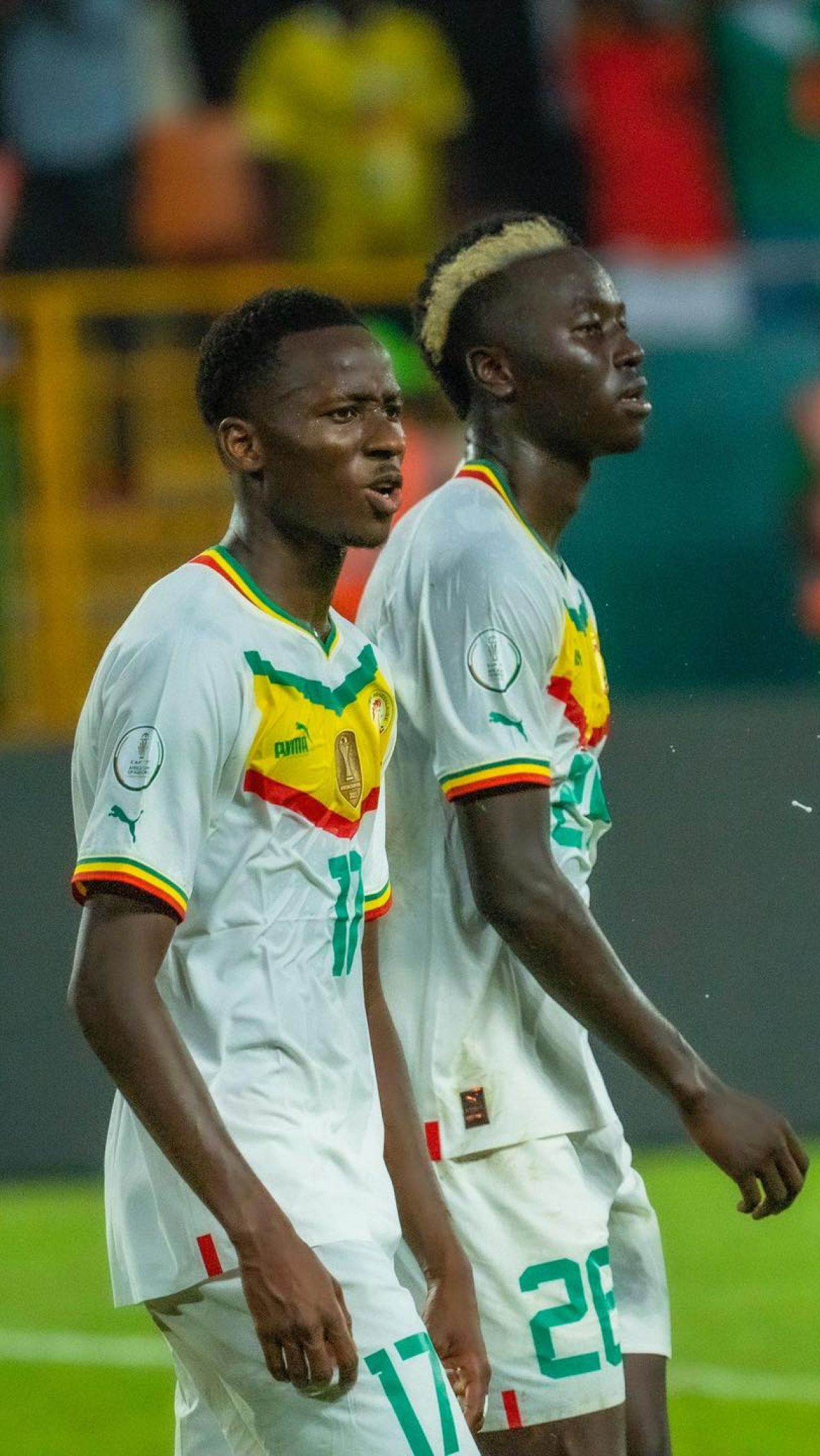 Игрока Сенегала из-за слёз уносили с поля на руках