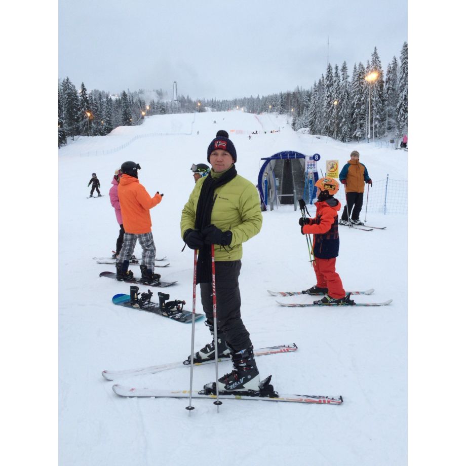 В 45 лет Черданцев встал на горные лыжи