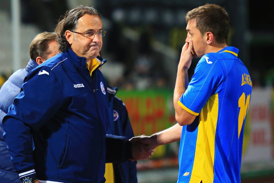 Миодраг Божович и Артём Дзюба в «Ростове»