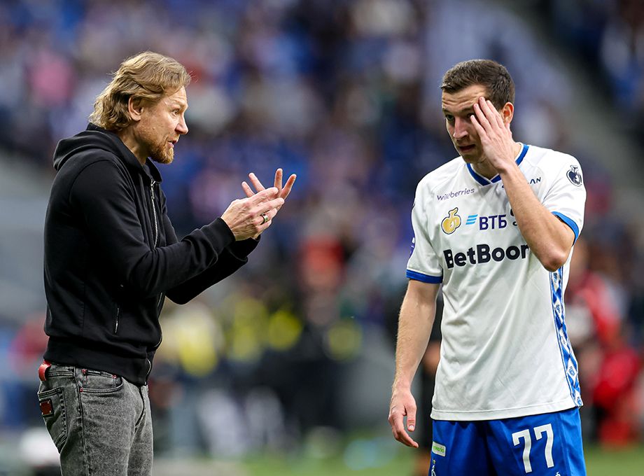 Валерий Карпин и Денис Макаров