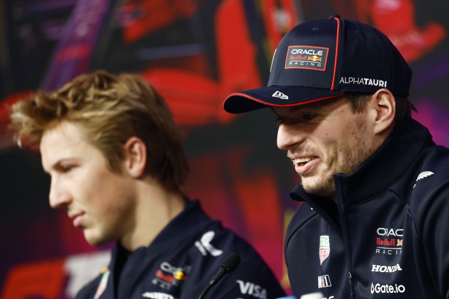 Лиам Лоусон и Макс Ферстаппен