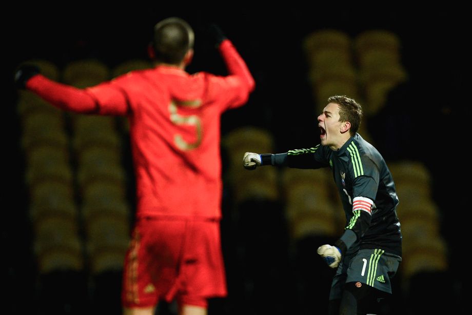 Антон Митрюшкин на юношеском Евро U17, 2013 год