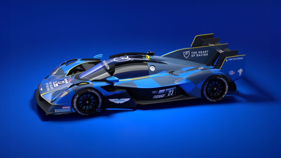 Гиперкар Aston Martin Valkyrie для соревнований IMSA Гиперкар Aston Martin Valkyrie для соревнований IMSA