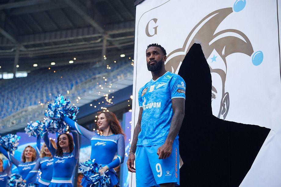 Жерсон на презентации в «Зените»