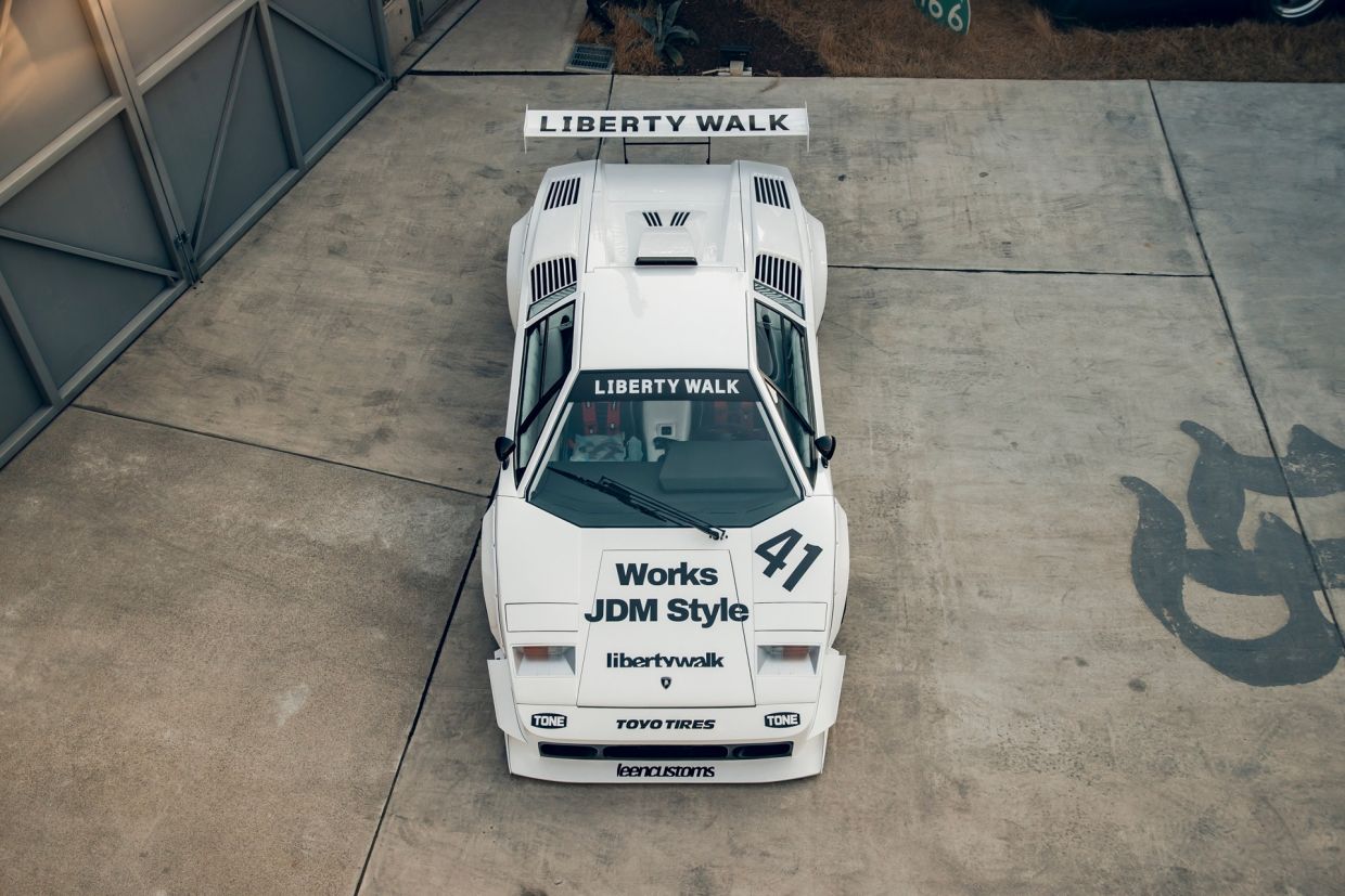 Lamborghini Countach от Liberty Walk Lamborghini Countach от Liberty Walk