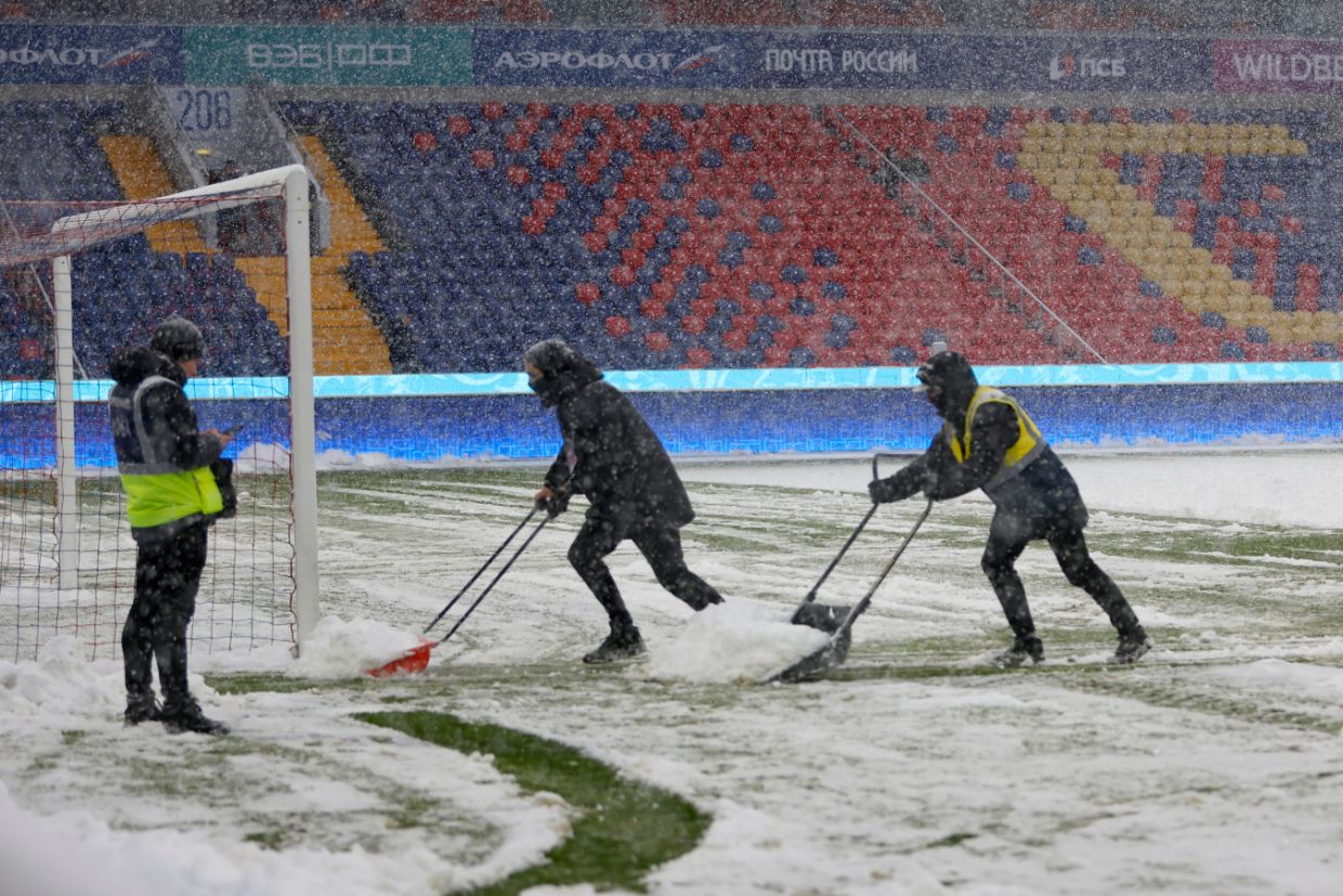 ЦСКА — «Ростов» — 2:0, жёсткие слова Валерия Карпина после матча при  снегопаде, 3 декабря 2023 года - Чемпионат