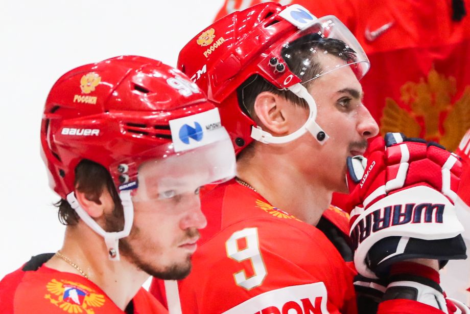 Михаил Сергачёв и Дмитрий Орлов на чемпионате мира в 2019 году