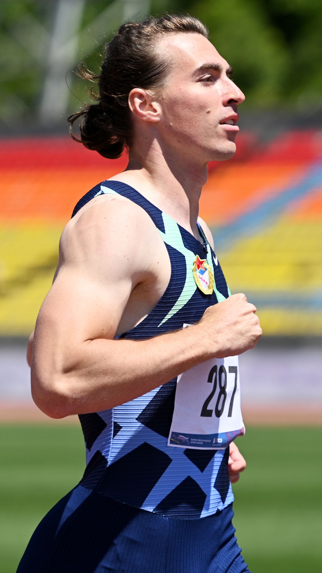Сергей Шубенков, бег на 110 м с барьерами