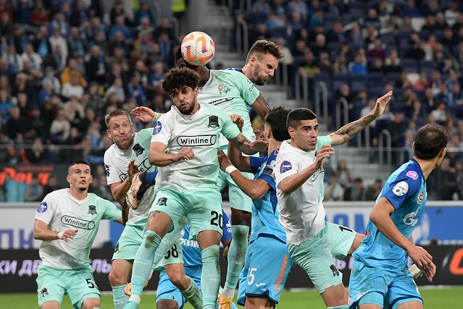 Зенит — Краснодар — 1:1, обзор матча 15-го тура РПЛ, видео голов, Сперцян и Кассьерра, подробности, 11 ноября 2023 года - Чемпионат