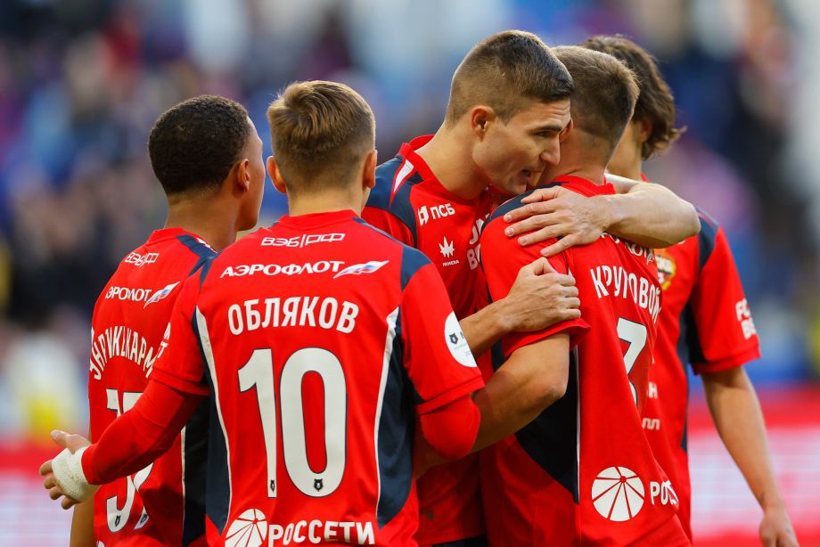 Игроки ЦСКА