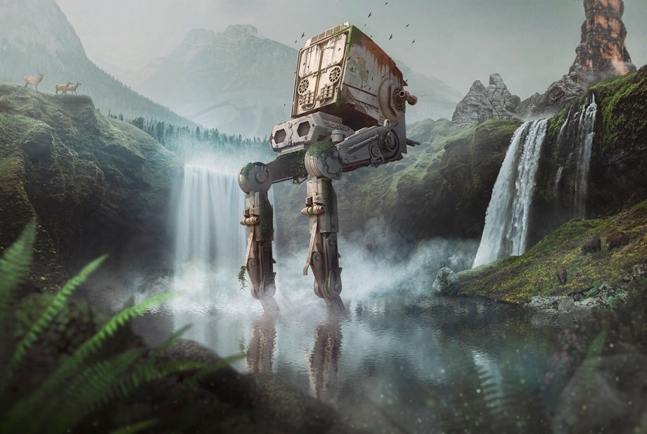 AT-ST из Star Wars AT-ST из Star Wars