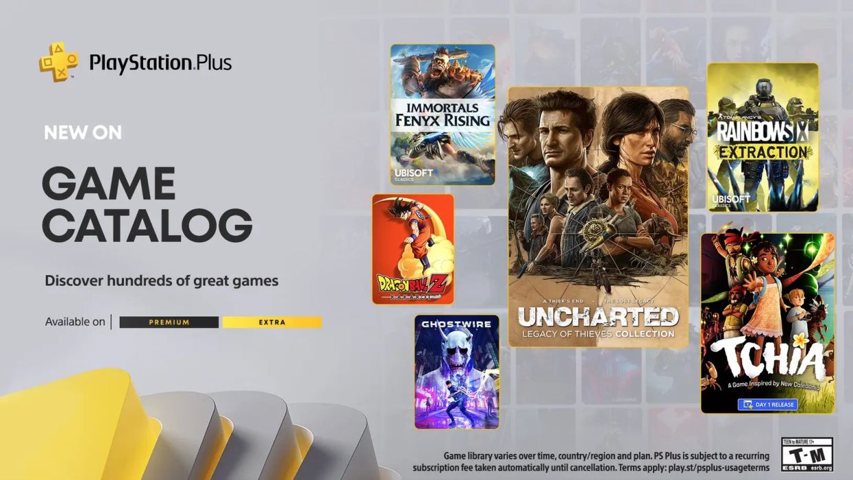 В марте в PS Plus добавят 17 бесплатных игр: Uncharted, Ghostwire Tokyo,  Rainbow Six и другие - Чемпионат