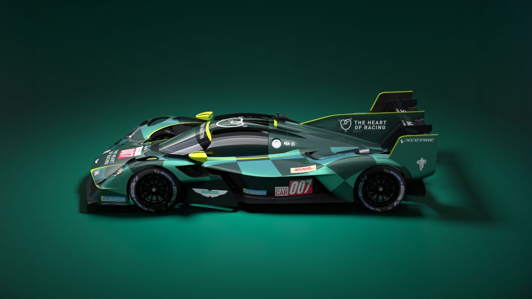 Гиперкар Aston Martin Valkyrie для гонок WEC Гиперкар Aston Martin Valkyrie для гонок WEC