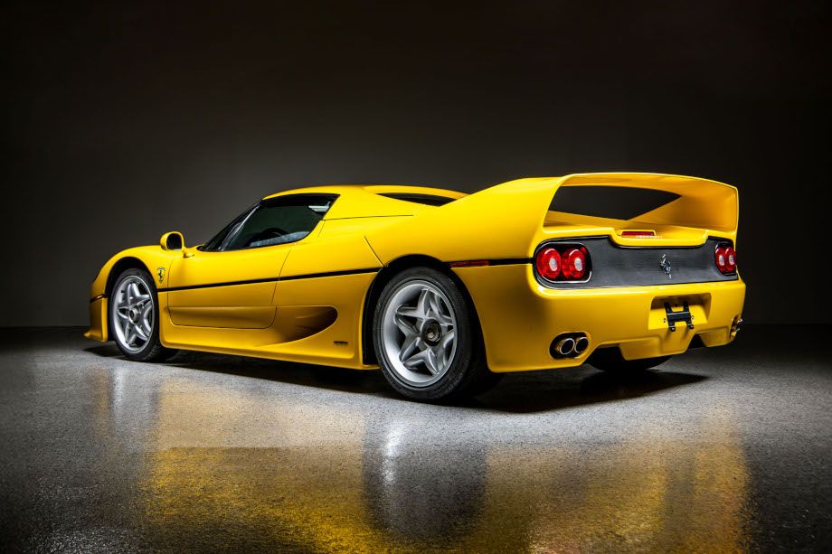 Ralph Lauren-in Ferrari F50 Ralph Lauren-in Ferrari F50