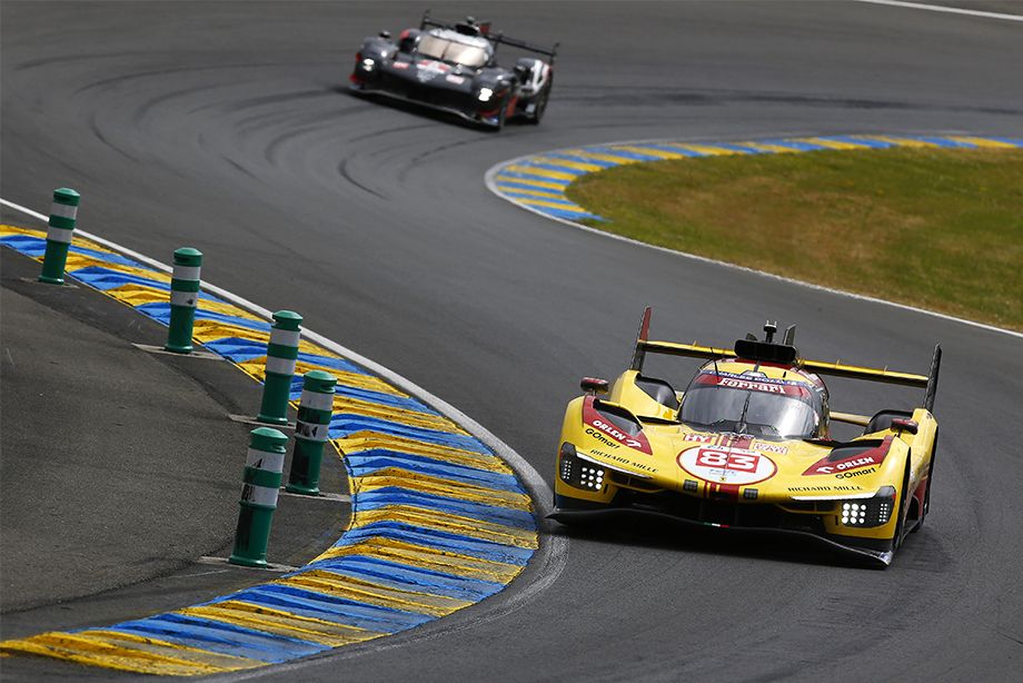 Экипаж Шварцмана был одним из быстрейших в первой фазе гонки