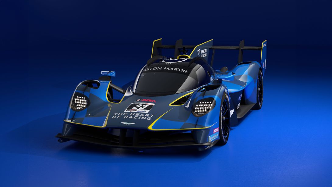 Гиперкар Aston Martin Valkyrie для соревнований IMSA Гиперкар Aston Martin Valkyrie для соревнований IMSA
