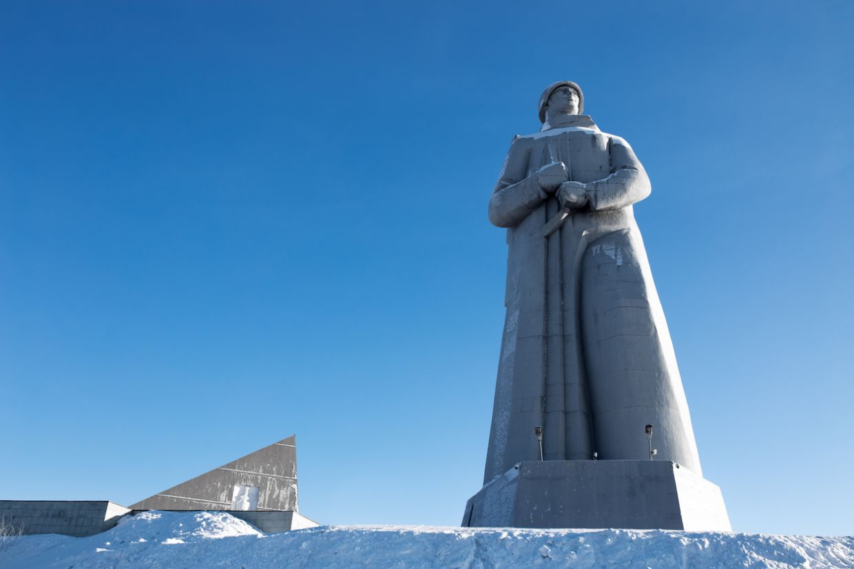 Памятник Алёше в городе Мурманске Памятник Алёше в городе Мурманске