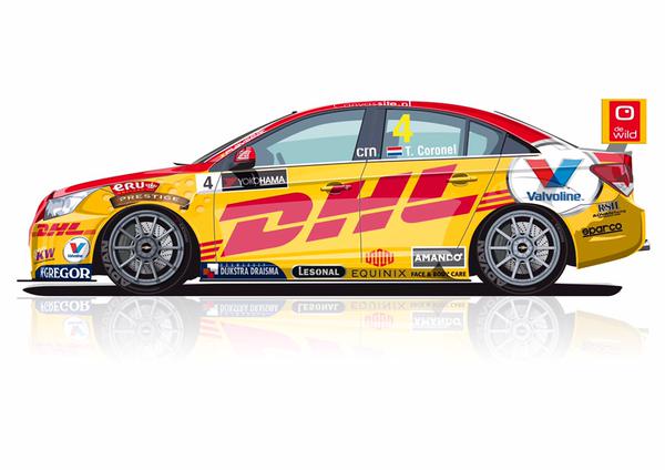 Коронель представил раскраску своего Chevrolet RLM Cruze TC1 - Чемпионат