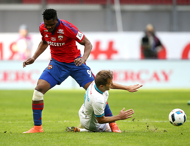 Фоторепортаж с матча ЦСКА — «Зенит»