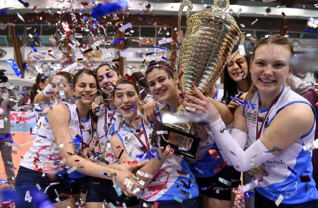 Визура. Serbian Cup Trophy. Serbian Cup. Winner Cup women.