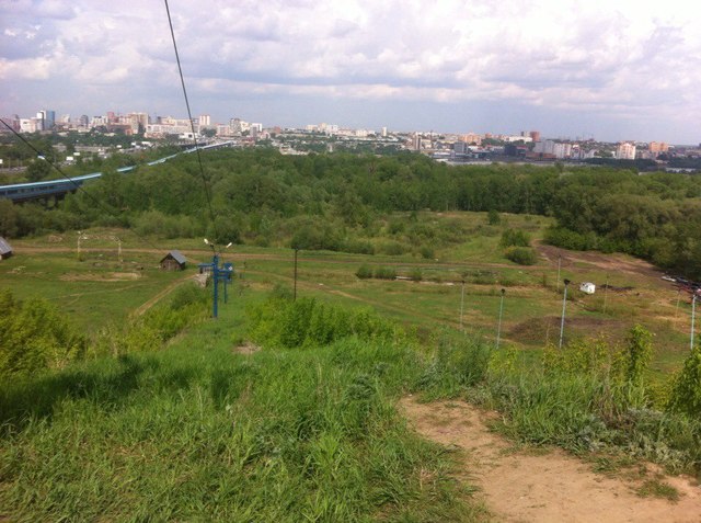 Место строительства новой арены «Сибири» Место строительства новой арены «Сибири»