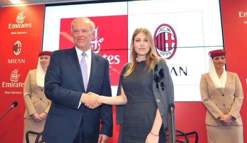 «Милан» и Emirates заключили новый пятилетний спонсорский контракт