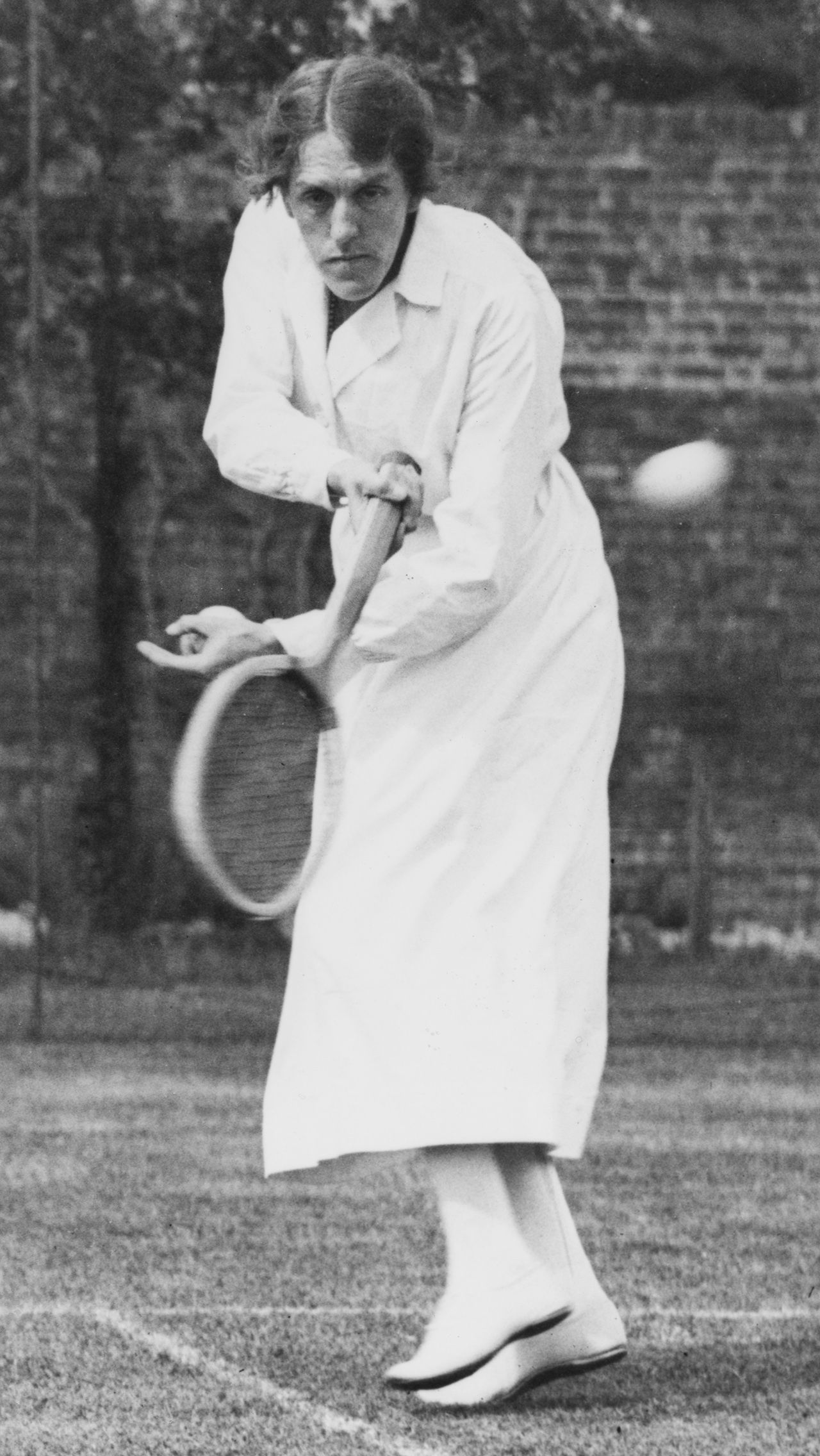 Длинная юбка плиссе на Уимблдоне-1919