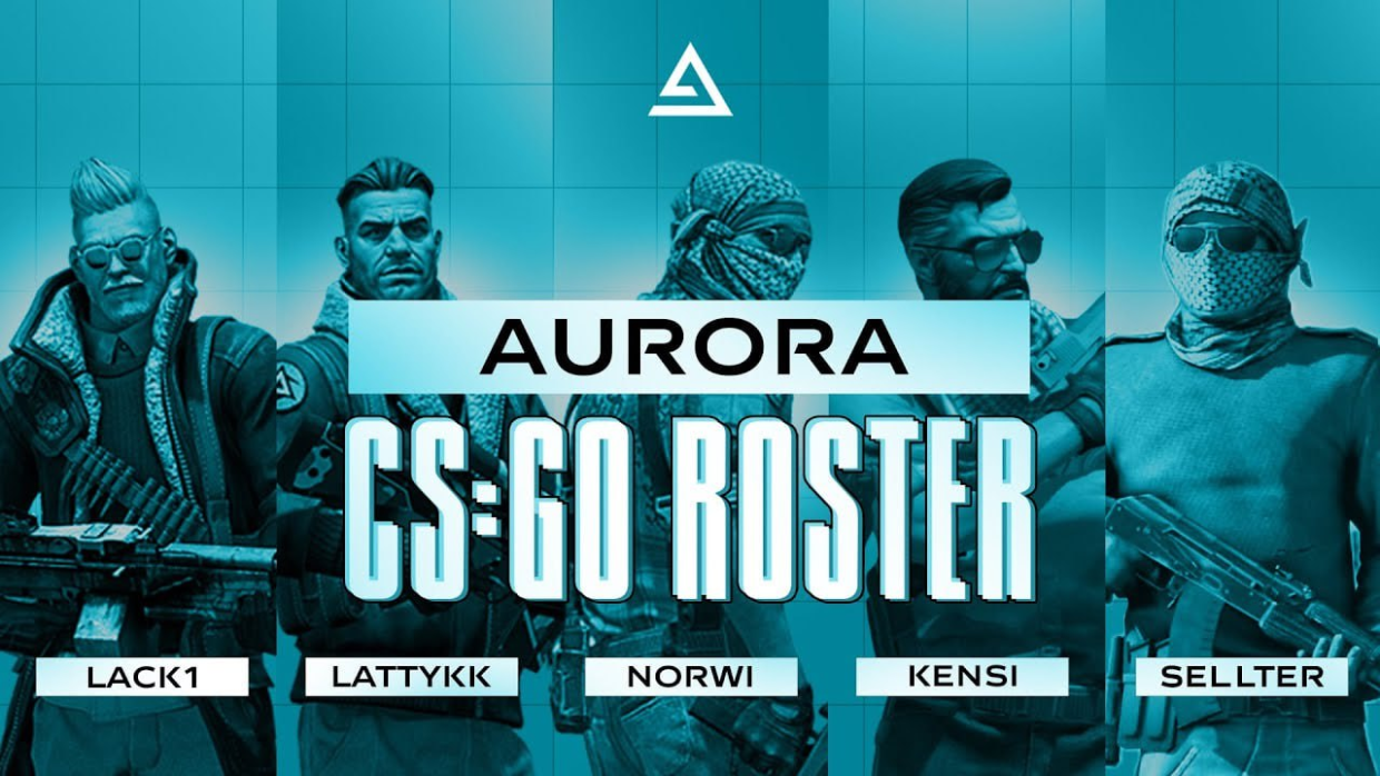 Российская команда Aurora представила обновлённый состав по CS:GO -  Чемпионат