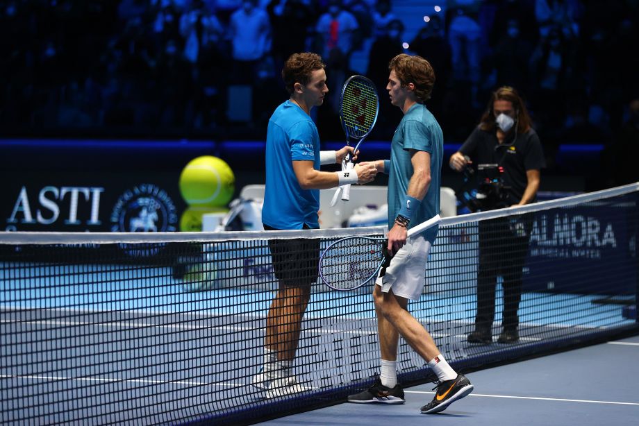 Каспер Рууд и Андрей Рублёв